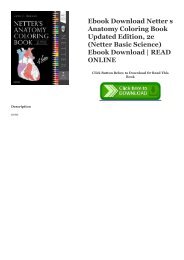 Netters Concise Atlas Of Orthopaedic Anatomy Ebook